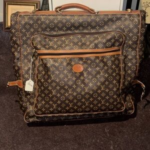 Louis Vuitton Monogram Travel Bag in Brown
